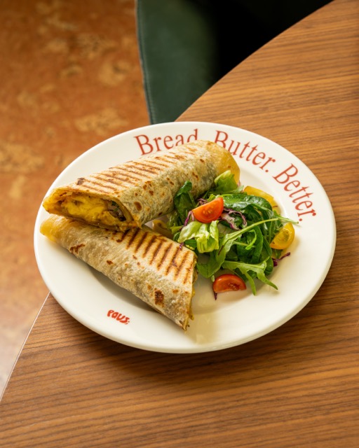 Cheesy Breakfast Wrap