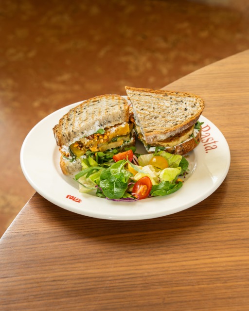 Roasted Squash Sandwich