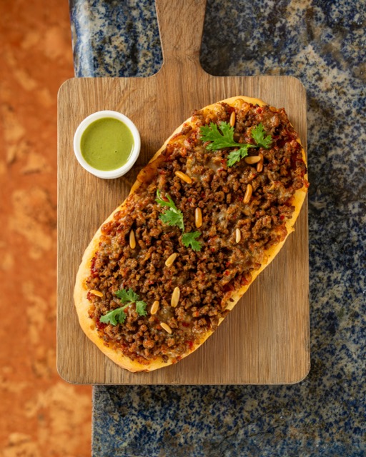 Spiced Beef & Sundried Tomato Flatbread