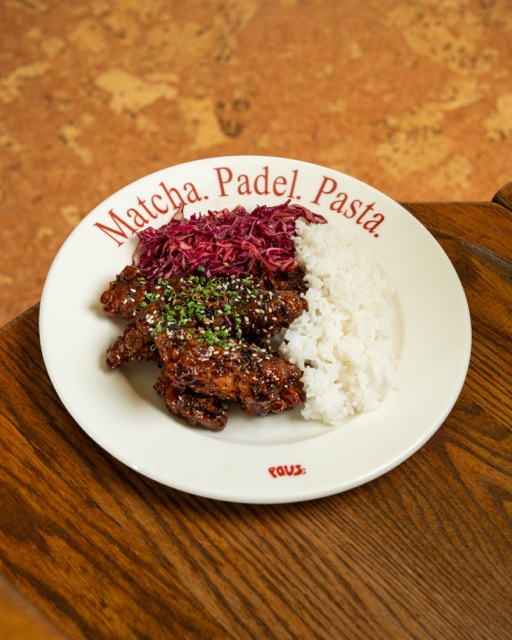 Sticky Fried Chicken with Rice