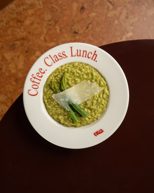Asparagus & Pea Risotto
