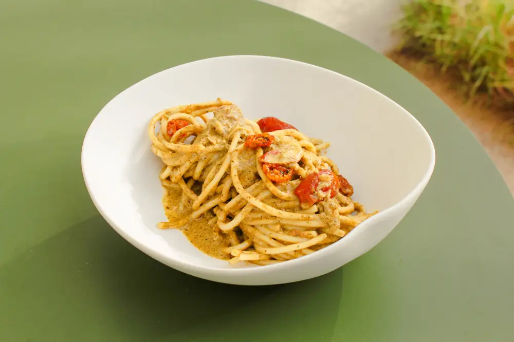 Curry Leaf Pesto Pasta