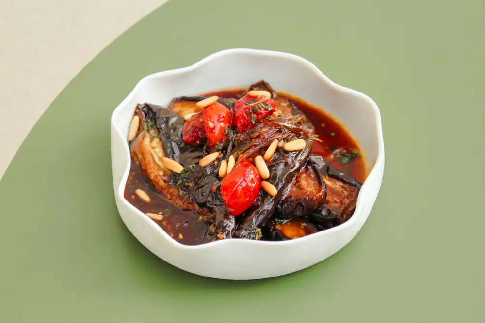 Roasted Baby Aubergine