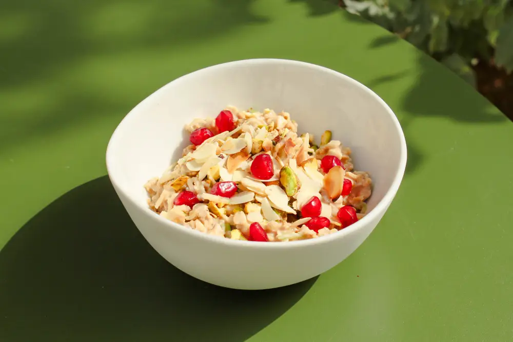 Spiced Apple Bircher Muesli