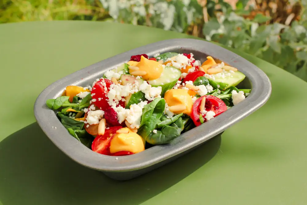 Spinach and Sour Cherry Salad