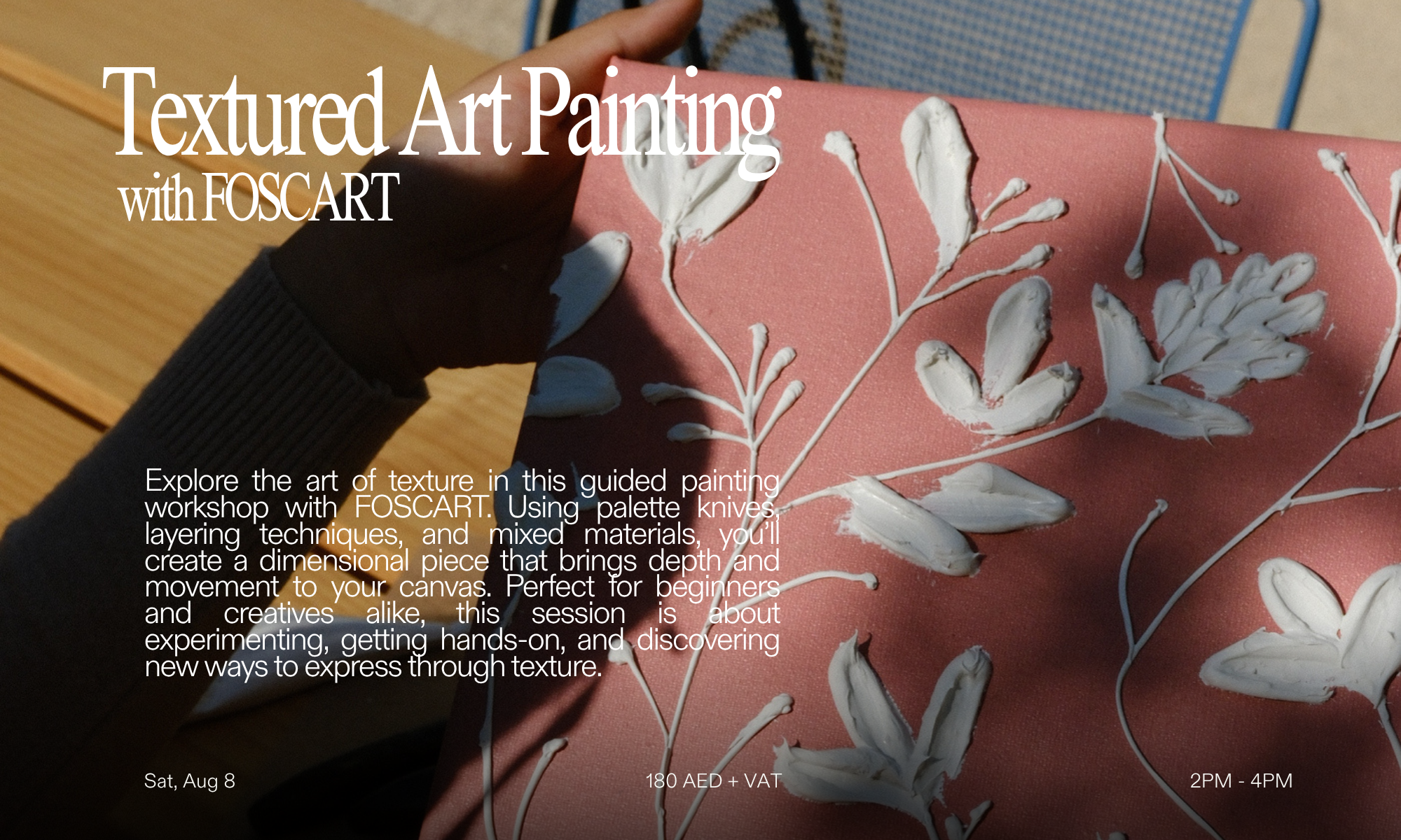 Textured Art Painting with Foscart