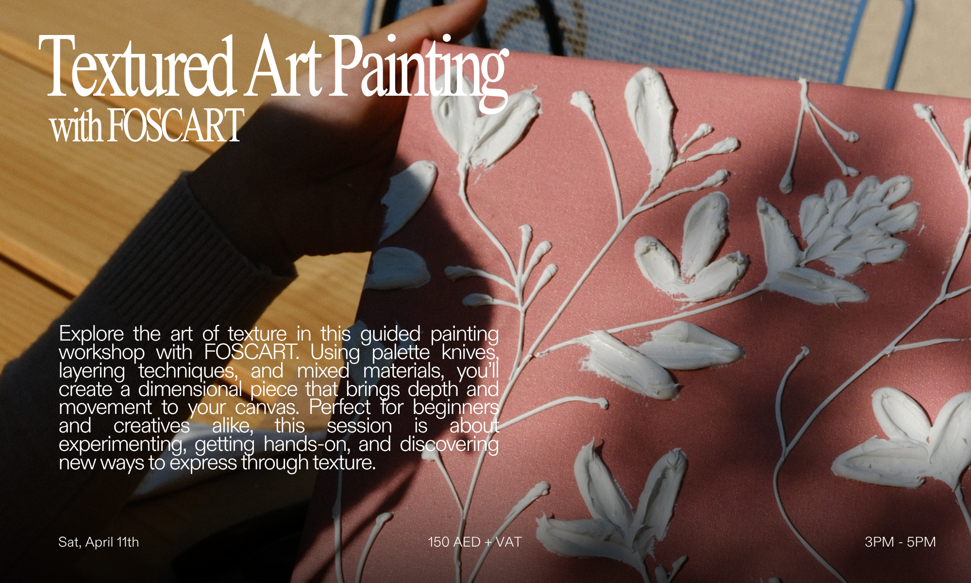 Textured Art Painting with FOSCART