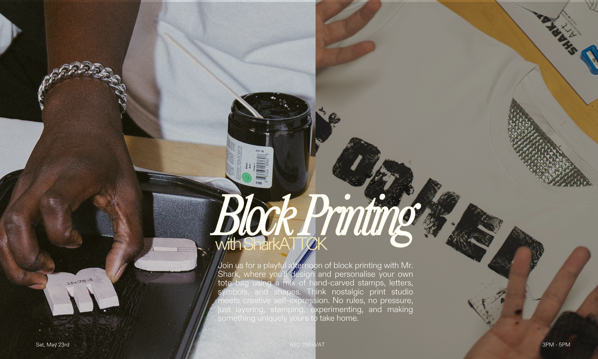 Block Printing with SharkATTCK